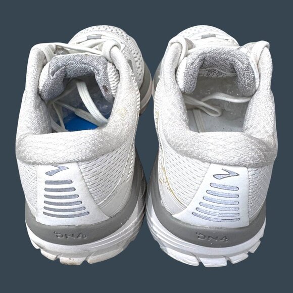 Brooks Adrenaline GTS 19 Shoes Womens 7 WIDE Running Sneakers Athletic White SEE - Picture 11 of 15